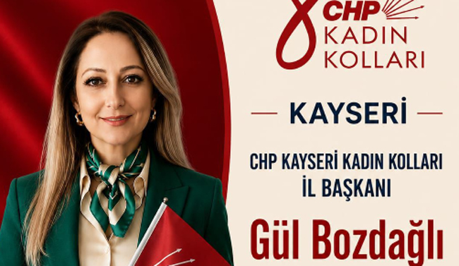 CHP Kayseri Kadın Kolları’nda Yeni Görev Dağılımı