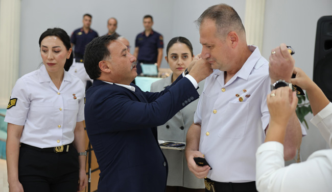 Vali Çiçek, Jandarma Rütbe Terfi Töreni’ne Katıldı