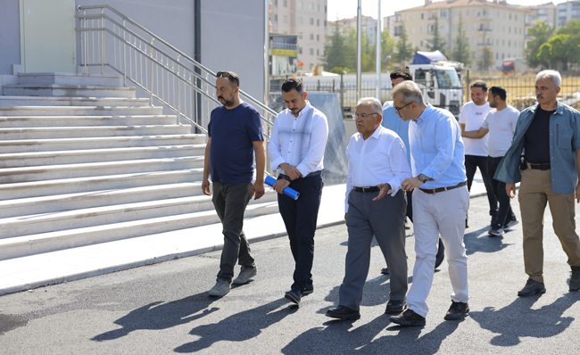 BAŞKAN BÜYÜKKILIÇ’TAN, 85 MİLYON TL’LİK YATIRIM MALİYETLİ EĞİTİM YUVASINDA İNCELEME