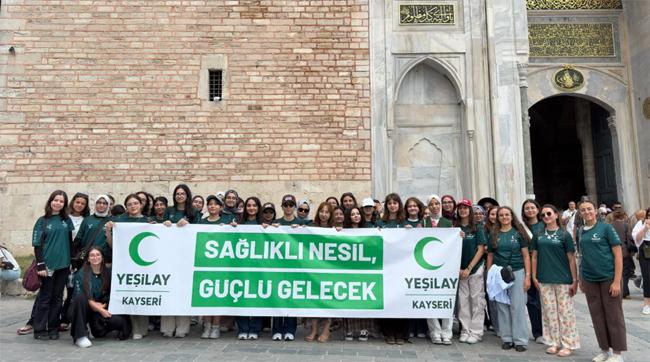 İstanbul’u Kayseri Genç Yeşilay’la Keşfet!
