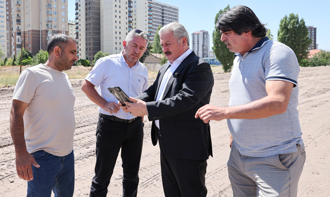 YILDIRIM BEYAZIT MAHALLESİ YENİ YOLLARLA DAHA DA GÜZELLEŞİYOR