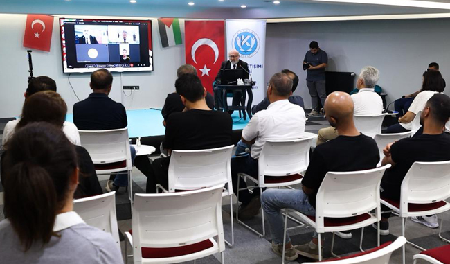KAYÜ’de “Gazze’de Üniversite Olmak” Temalı Program Gerçekleştirildi