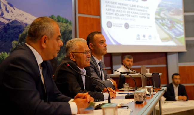 BAŞKAN BÜYÜKKILIÇ, KASKİ’NİN 60 MİLYON EURO’LUK ÇEVRE YATIRIMI İHALESİNE KATILDI