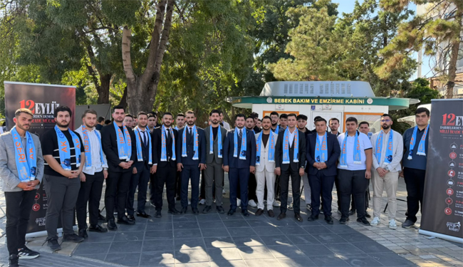 AK PARTİ KAYSERİ GENÇLİK KOLLARI’NDAN 12 EYLÜL MESAJI: “SÖZ DE KARAR DA MİLLETİNDİR”