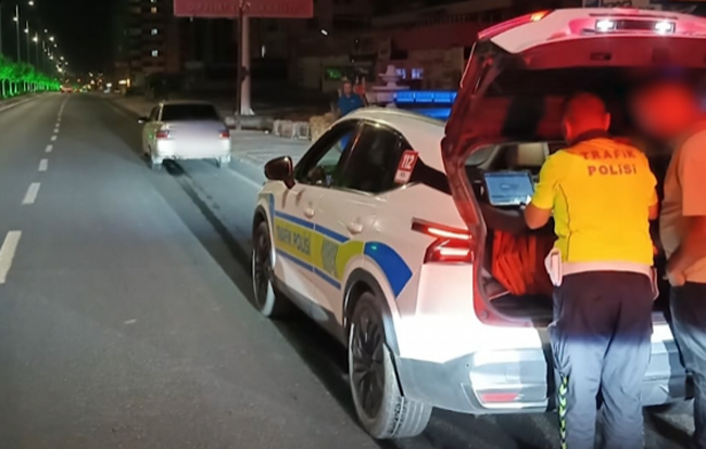 Kayseri’de trafik denetimleri: Bin 164 sürücüye işlem yapıldı