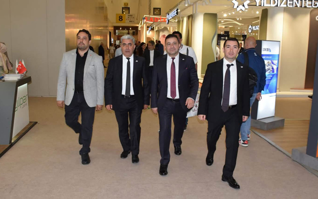 Kayseri OSB Yönetimi İstanbul’daki 3 Uluslararası Fuara Çıkarma Yaptı