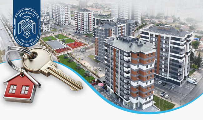 Melikgazi’de 204 daire için teslim ve kura töreni yarın