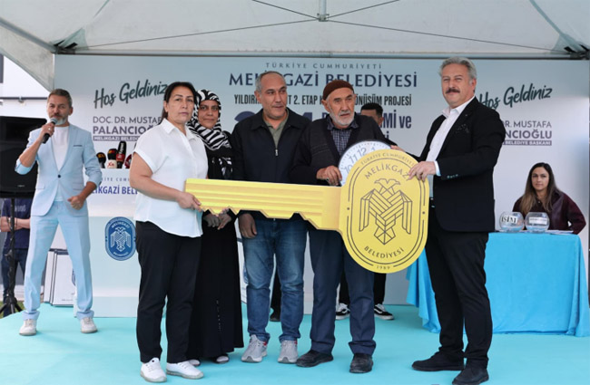 MELİKGAZİ BELEDİYESİ’NDEN BİR KENTSEL DÖNÜŞÜM BAŞARISI DAHA…