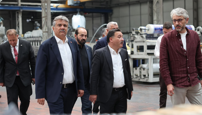 Vali Çiçek, Mimarsinan OSB’yi Ziyaret Etti