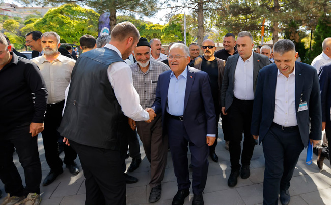 BAŞKAN BÜYÜKKILIÇ’TAN İNCESU VE YEŞİLHİSAR’DA MUHTARLARLA “İSTİŞARE” MESAİSİ