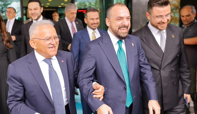 BAŞKAN BÜYÜKKILIÇ, AK PARTİ GENEL BAŞKAN YARDIMCISI FARUK ACAR’I AĞIRLADI