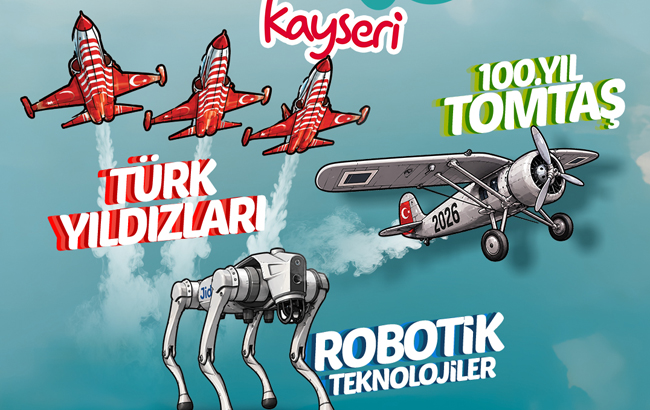 HÜRJET VE TÜRK YILDIZLARI, 8’İNCİ BİLİMFEST KAYSERİ’DE GÖKYÜZÜ TUTKUNLARIYLA BULUŞACAK