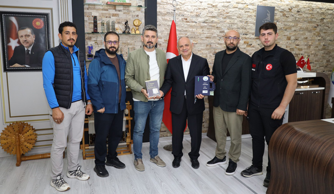 İHH Yahyalı Temsilciliğinden Başkan Esat Öztürk’e Ziyaret