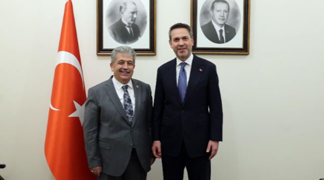BAYAR ÖZSOY’DAN BAKAN BAYRAKTAR’A KAYSERİ ZİYARETİ