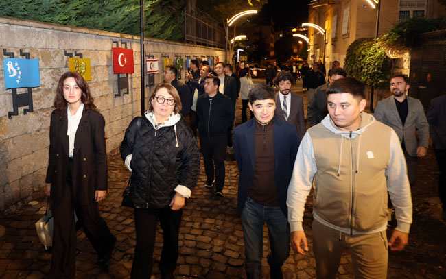 TÜRKSOY TEMSİLCİLERİNİN TALAS TURU