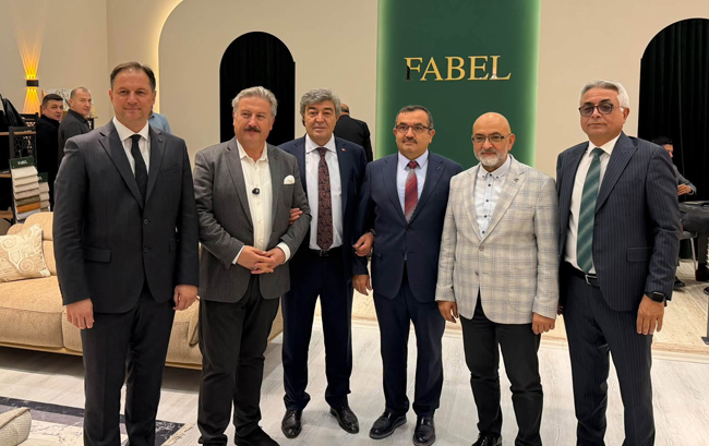 DURSUN ATAŞ’TAN ANAMOB-KAYSERİ FUARI’NA ZİYARET