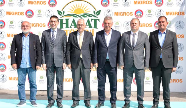 KAYSERİ’DE TARIMSAL ÜRETİM BÜYÜYOR,  TÜRKİYE’YE MİGROS İLE ULAŞIYOR