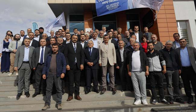 BAŞKAN BÜYÜKKILIÇ, SARIOĞLAN’DA 28 MAHALLE MUHTARIYLA BULUŞTU