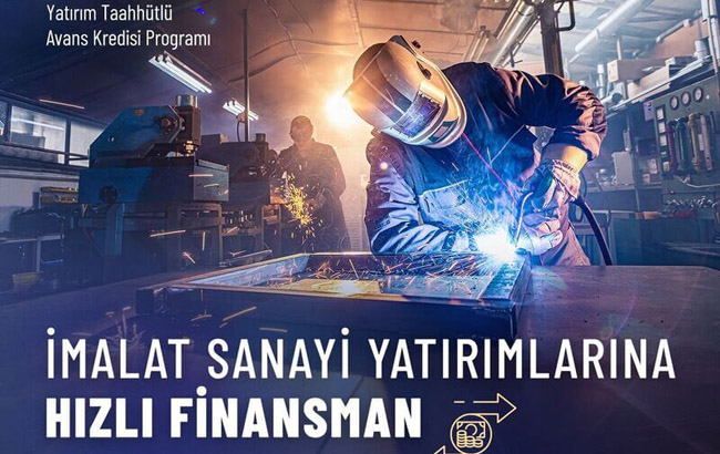 SANAYİCİLERE 1 MİLYAR TL’YE KADAR FİNANSMAN DESTEĞİ! BAŞVURULAR BAŞLADI