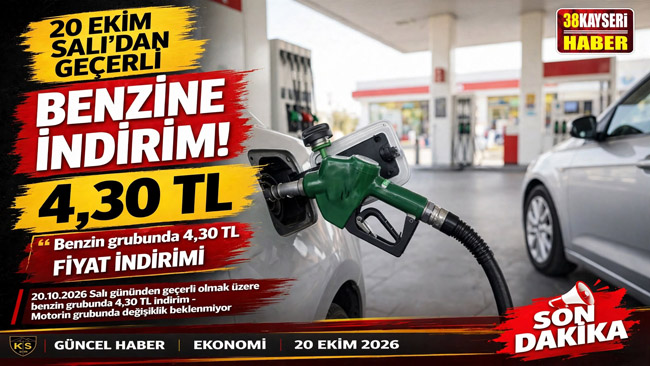Benzine 4,30 TL İndirim Geliyor! Tarih Belli Oldu