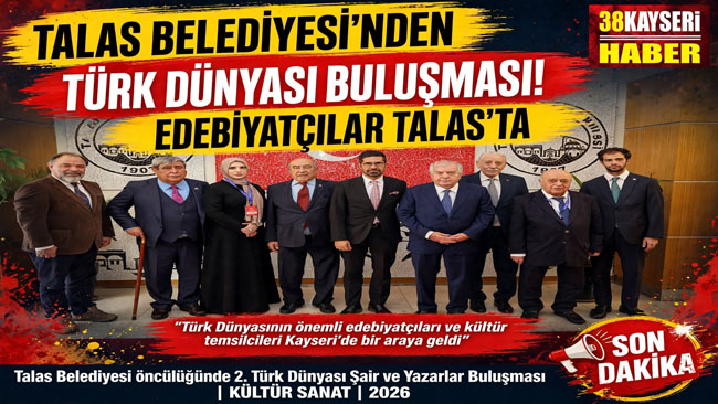 TÜRK DÜNYASININ EDEBİYATÇILARI KAYSERİ'DE