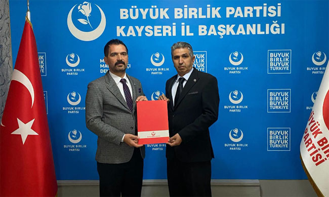 BBP Hacılar İlçe Başkanlığına Osman Kirtik Atandı