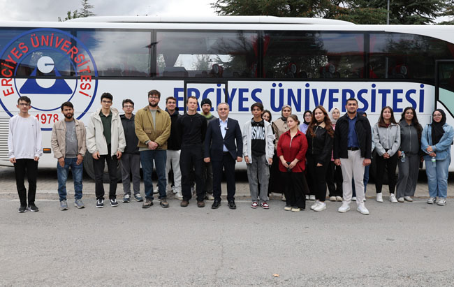 ERÜ’de Kayseri Kültür Yolu Turu Düzenlendi