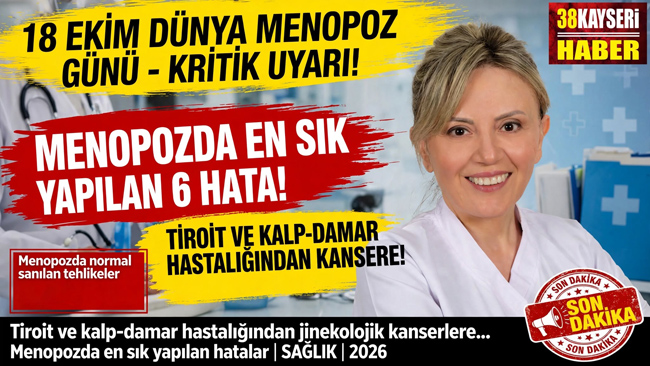 MENOPOZDA EN SIK YAPILAN 6 HATA!