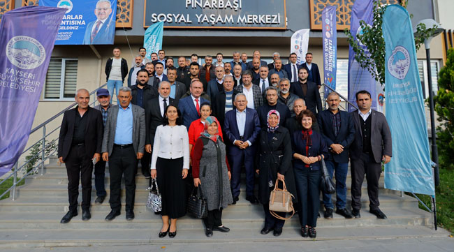 BAŞKAN BÜYÜKKILIÇ, SARIZ VE PINARBAŞI’NDA MUHTARLARLA BULUŞTU: “İNSANI YAŞAT Kİ DEVLET YAŞASIN”