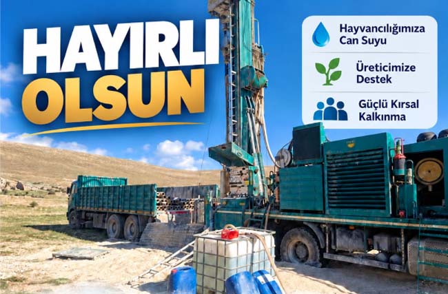 TOMARZA’DA KÖMÜR VE İNCİLİ MAHALLELERİNE SU MÜJDESİ!