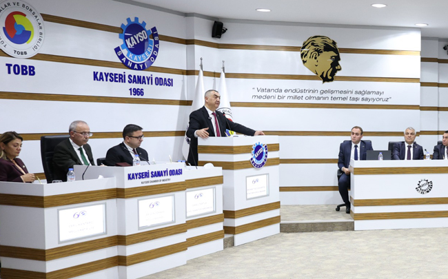 Başkan Büyüksimitci: “Hedefimiz Daha Güçlü, Daha Rekabetçi Bir Kayseri Sanayisi”