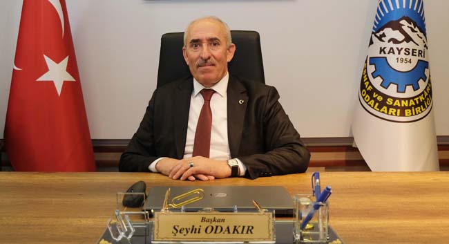 KESOB BAŞKANI ŞEYHİ ODAKIR'DAN 29 EKİM CUMHURİYET BAYRAMI MESAJI