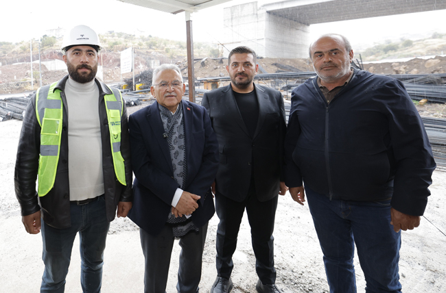 BÜYÜKKILIÇ, 15 TEMMUZ BULVARI İLE MEHMET ÖZHASEKİ BULVARI’NI BAĞLAYACAK YOL ÇALIŞMALARINI YERİNDE İNCELEDİ