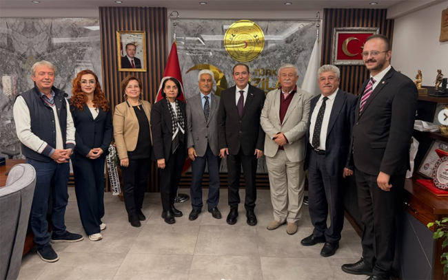 ANADOLU AZERBAYCAN DOSTLUK KÜLTÜR DERNEĞİ’NDEN KIZILAY’IN YENİ BAŞKANI ÇEPNİ'YE HAYIRLI OLSUN ZİYARETİ