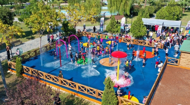 Yüreğir'in ilk su oyun parkı açıldı