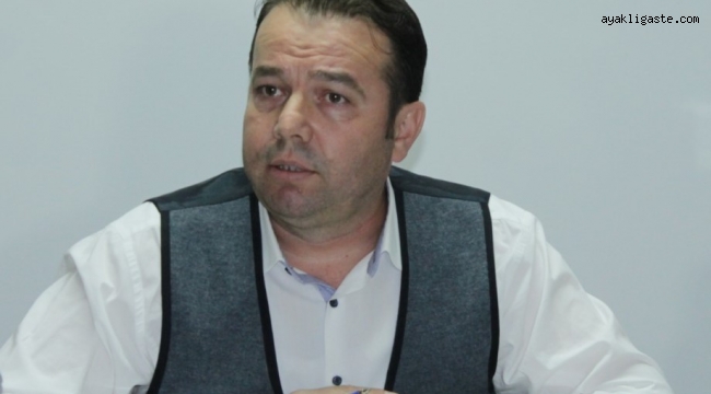 Kayseri Futbol İl Temsilcisi Mehmet Yücel:
