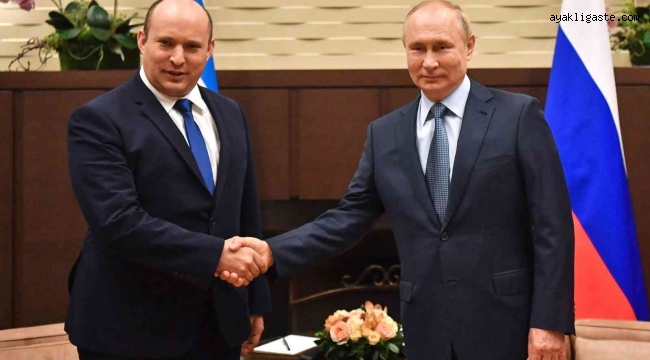 Putin, ilk kez İsrail Başbakanı Naftali Bennet'i kabul etti