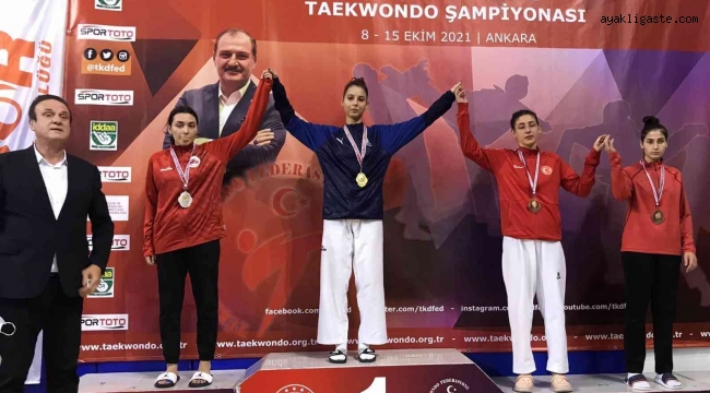 Kayserili sporcu Zehra Kaygısız Türkiye Şampiyonu oldu