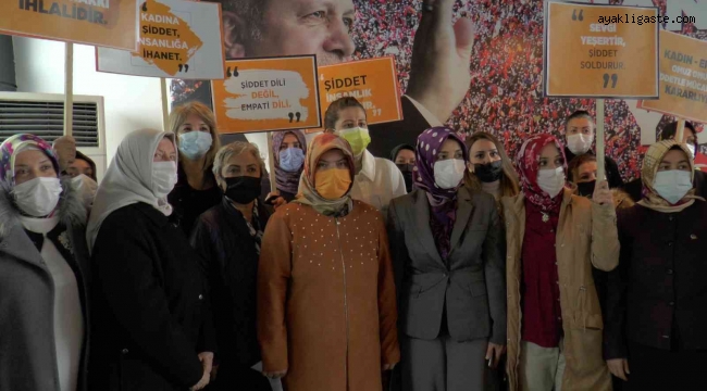 AK Parti Kadın Kolları İl Başkan Yardımcısı Bilen: "Kadına şiddet, insanlığa ihanettir"