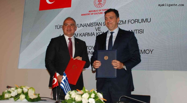 Türkiye ve Yunanistan, turizm işbirliği için bir araya geldi