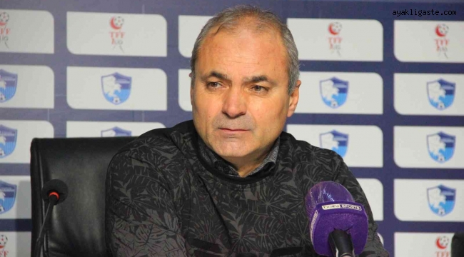 Erkan Sözeri: "Şampiyon olacak takım nasıl oynar onu gösterdik"