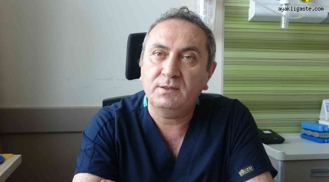 Kayseri Şehir Hastanesi Göz Doktoru Doç.Dr. Ataş: Korona virüs gözyaşından da bulaşıyor