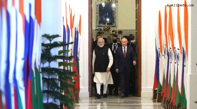 Rusya ve Hindistan arasında 28 maddelik ticaret ve işbirliği anlaşması