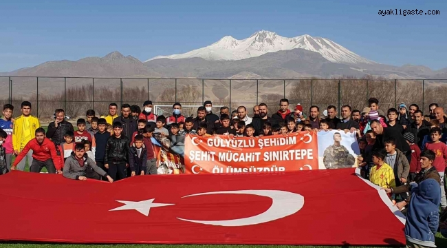 Kayseri'de Şehit ailesi istedi Sindelhöyük'lü gençler stada koştu