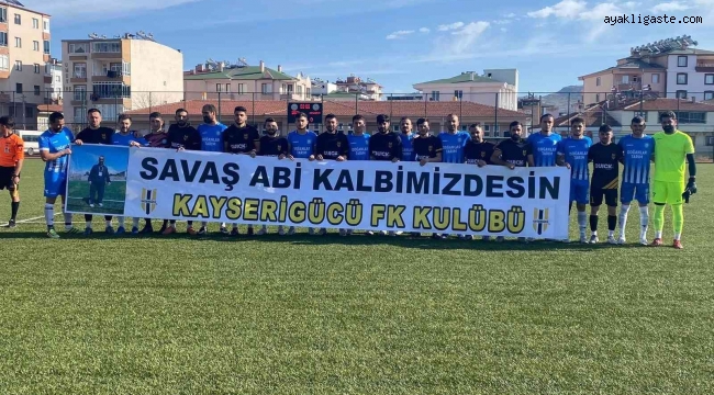 Süper Amatör Lig: Tomarza Belediyespor: 1 - Kayserigücü FK: 1