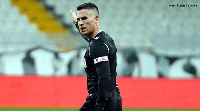 Adana Demirspor-Kayserispor maçını Sarper Barış Saka yönetecek