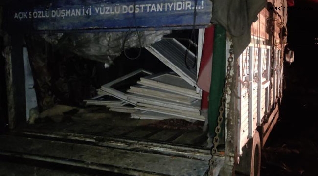 Kayseri'de Şantiyeden pencere çalan 4 şahıs yakalandı