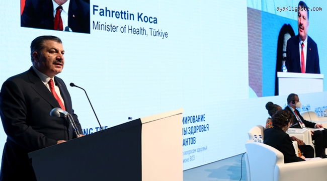 Avrupa Bölgesi Göç ve Sağlık Yüksek Düzeyli Toplantısı İstanbul'da Gerçekleştirildi