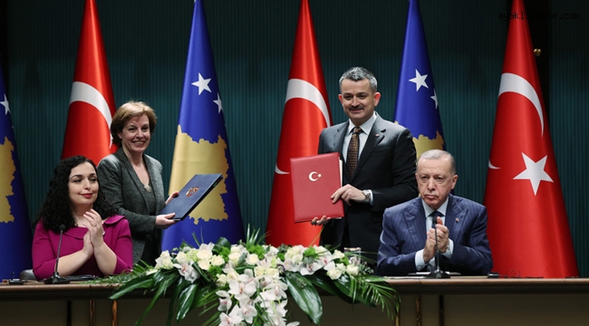 Cumhurbaşkanı Erdoğan: "Kosova'nın kalkınmasına, büyük önem veriyoruz"