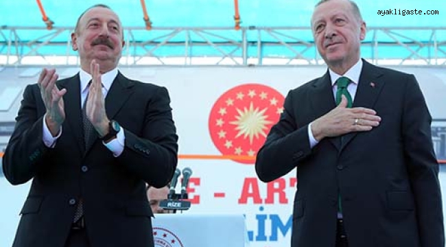Cumhurbaşkanı Erdoğan, Rize-Artvin Havalimanı Açılış Töreni'nde konuştu 